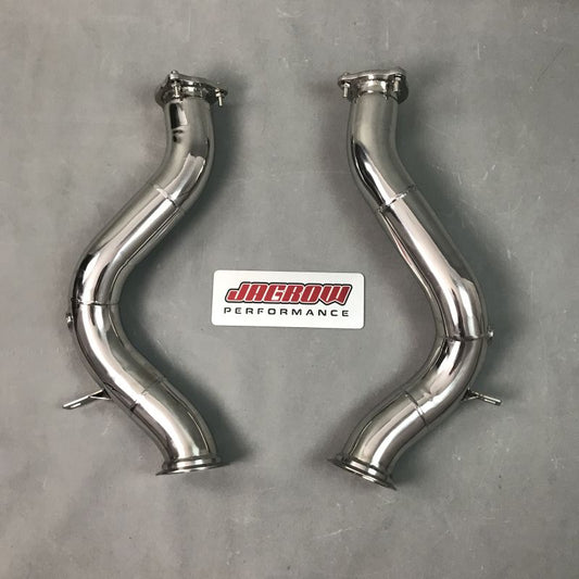 304 Stainless Steel Exhaust Downpipe For Porsche Cayenne S 3.6 T 2015